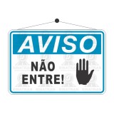 Não entre